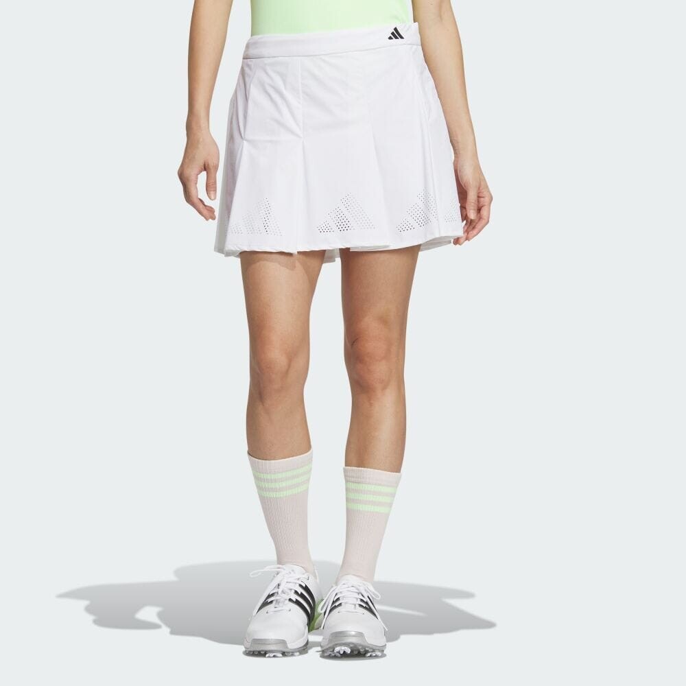 

Юбка Adidas BOS logo punched flare skirt, белый