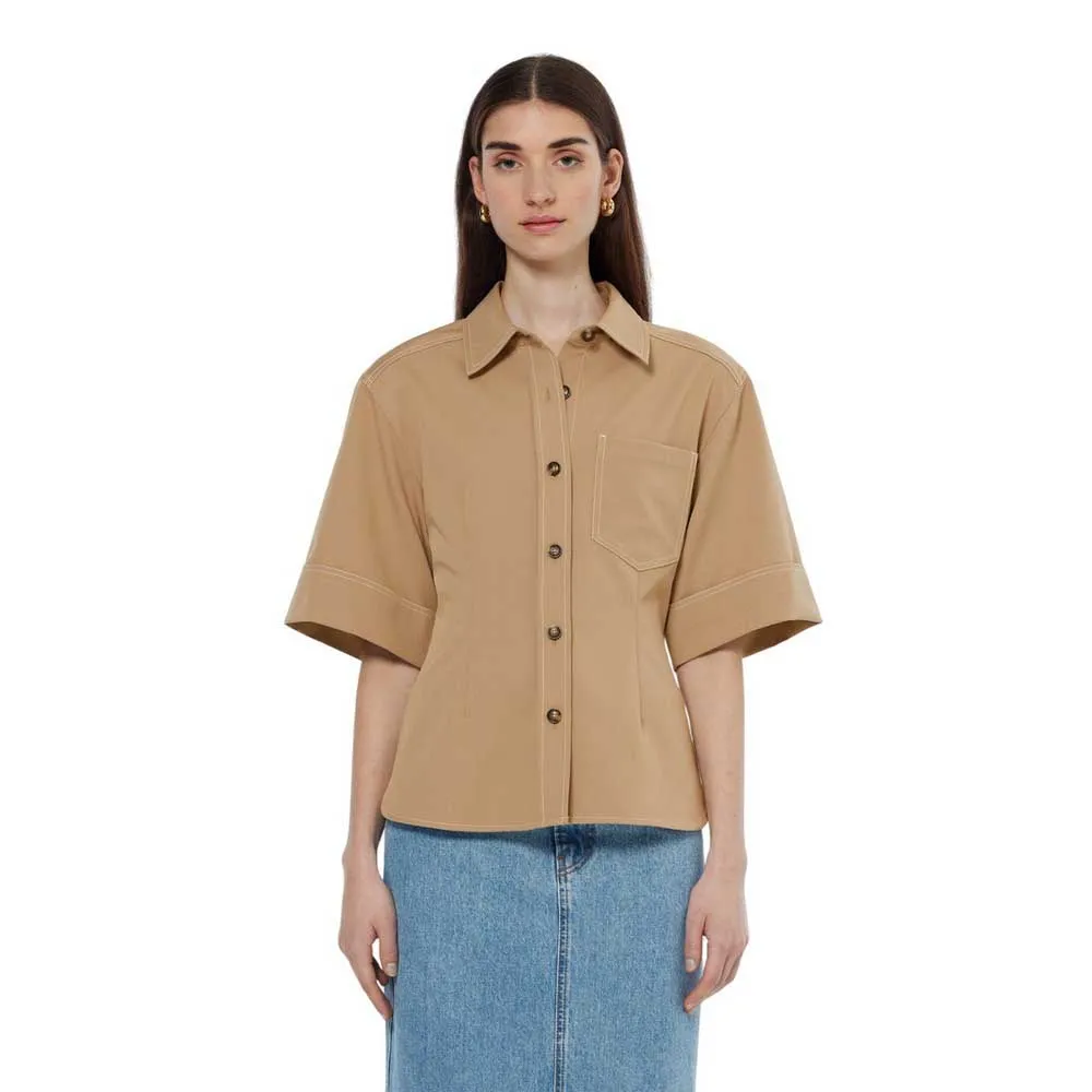 

Рубашка с коротким рукавом Scotch & Soda 179603, бежевый