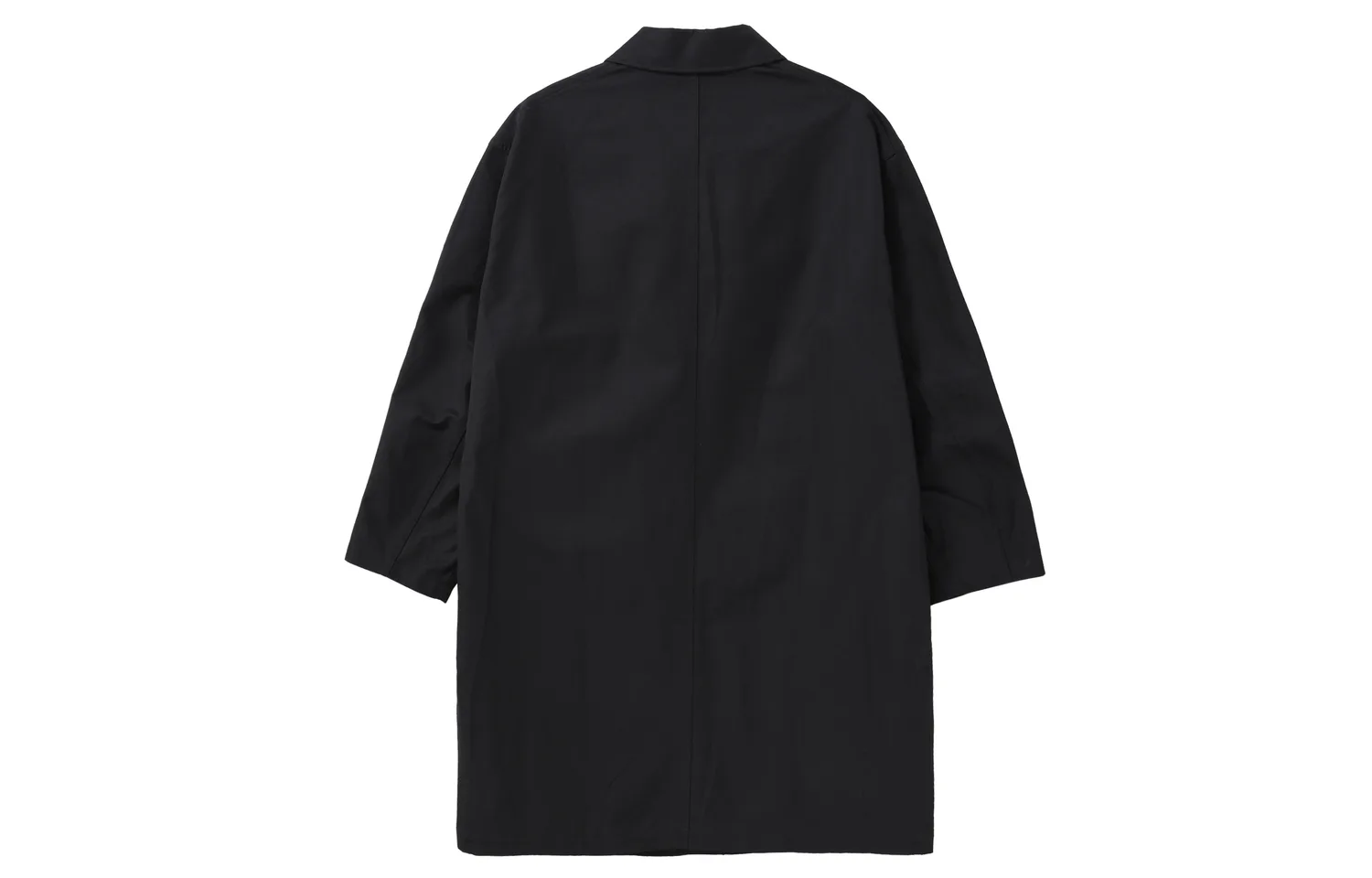 UNIQLO Пальто мужское с черным лацканом — фото 4