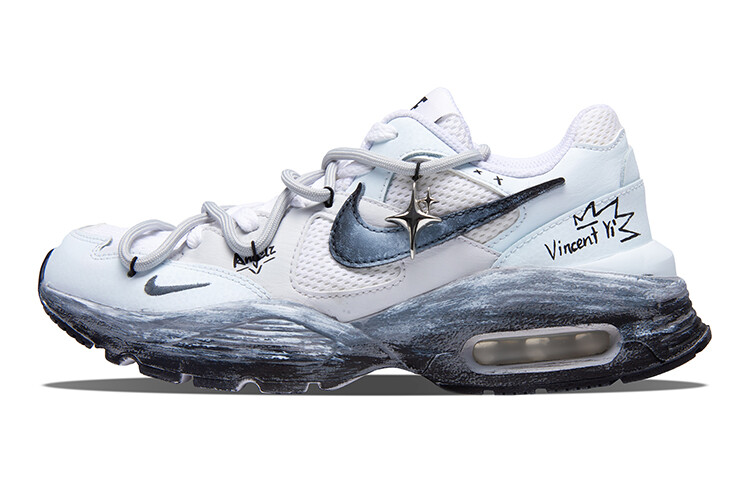 

Кроссовки Air Max Fusion женские с низким верхом, цвет синий/черный/белый Nike