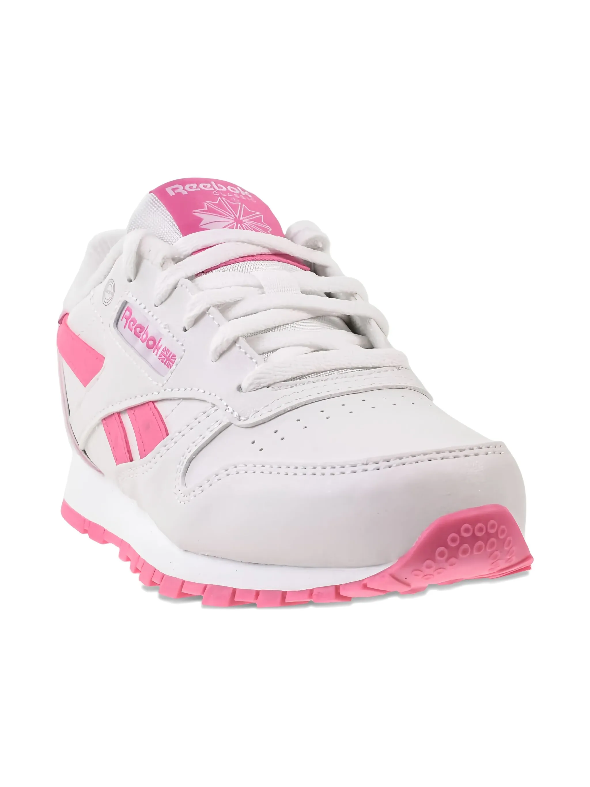 

Кроссовки Classic Step Flash White/Pink Reebok Kids, белый