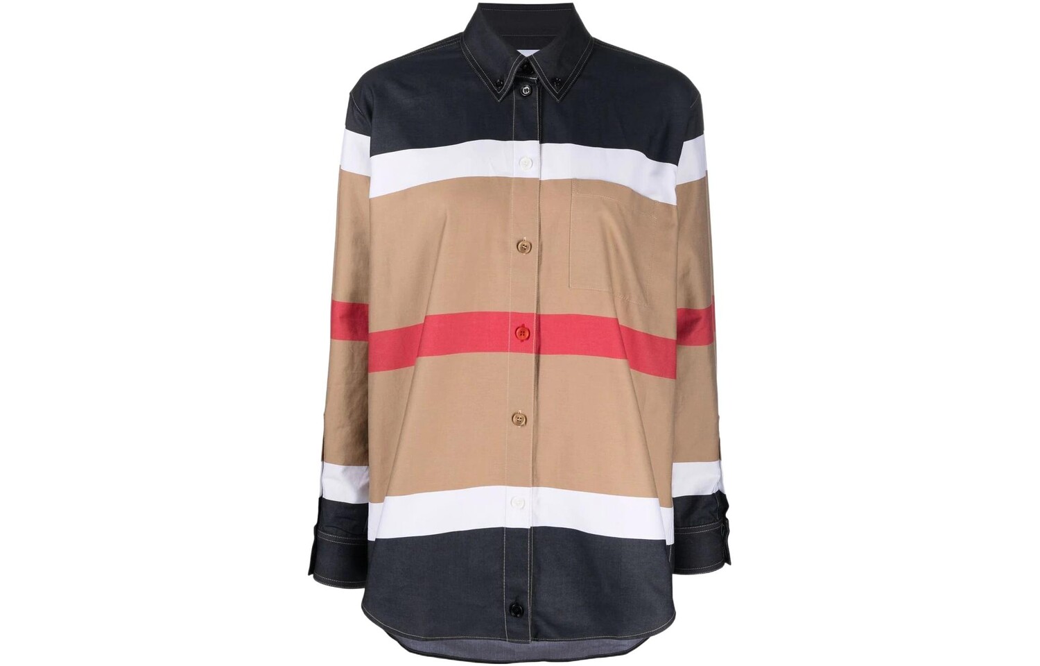 

Женская рубашка Burberry, бежевый