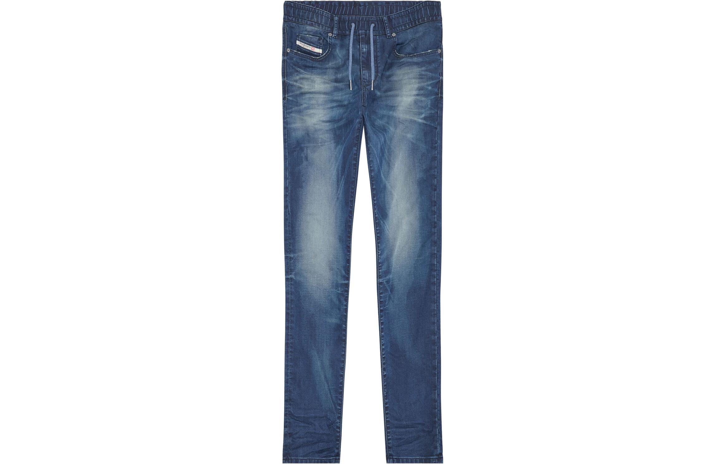 Узкие джинсы-джоггджеансы Slim 2060 D-Strukt Diesel, denim синий — фото 3