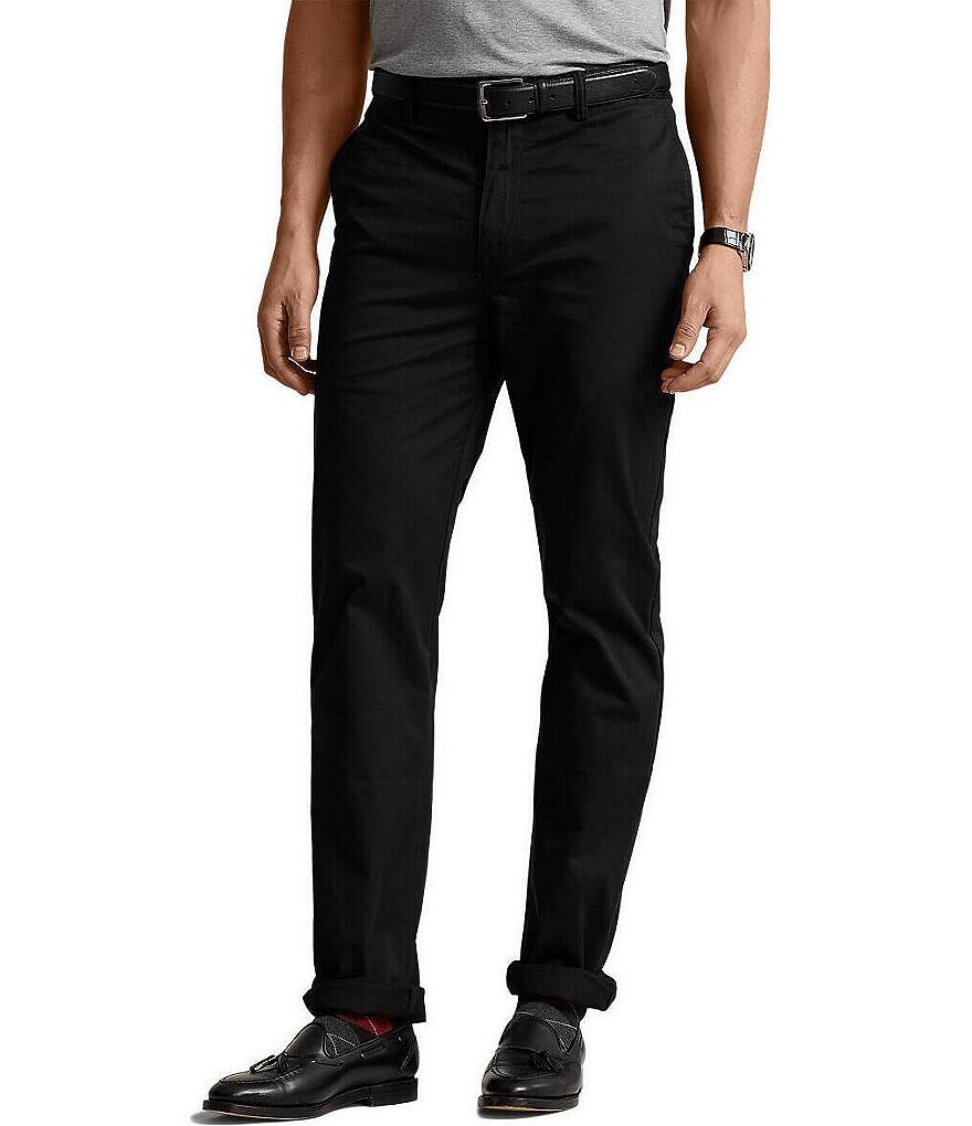 

Брюки-чиносы классического кроя Polo Ralph Lauren Big & Tall, черный