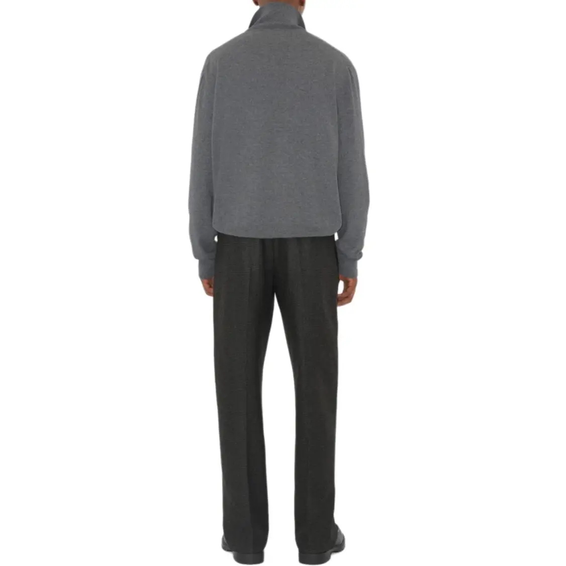 Свитер мужской Burberry SS25 Cashmere, серый — фото 4