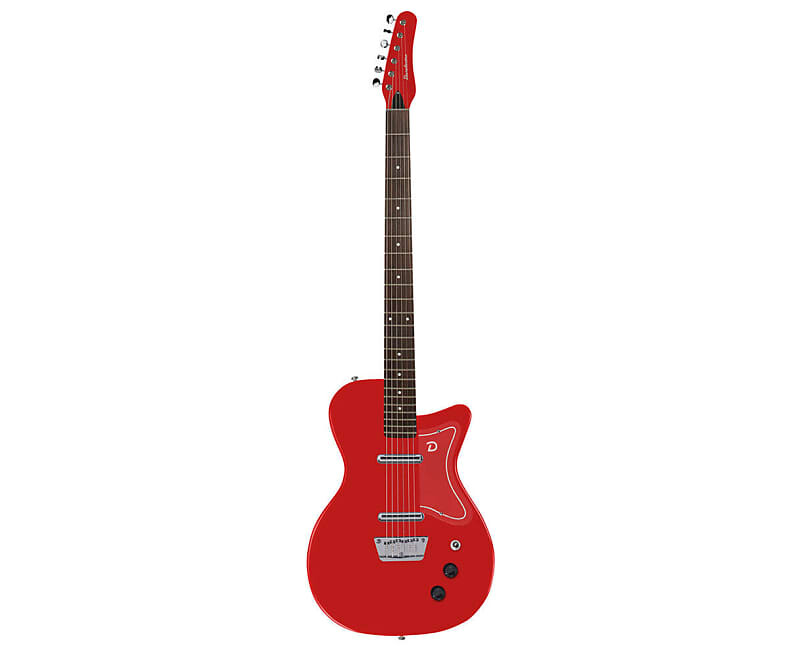 

Электрогитара Danelectro D56BAR-RD Single-Cut Body Shape Short Scale Length 6-String Electric Baritone Guitar