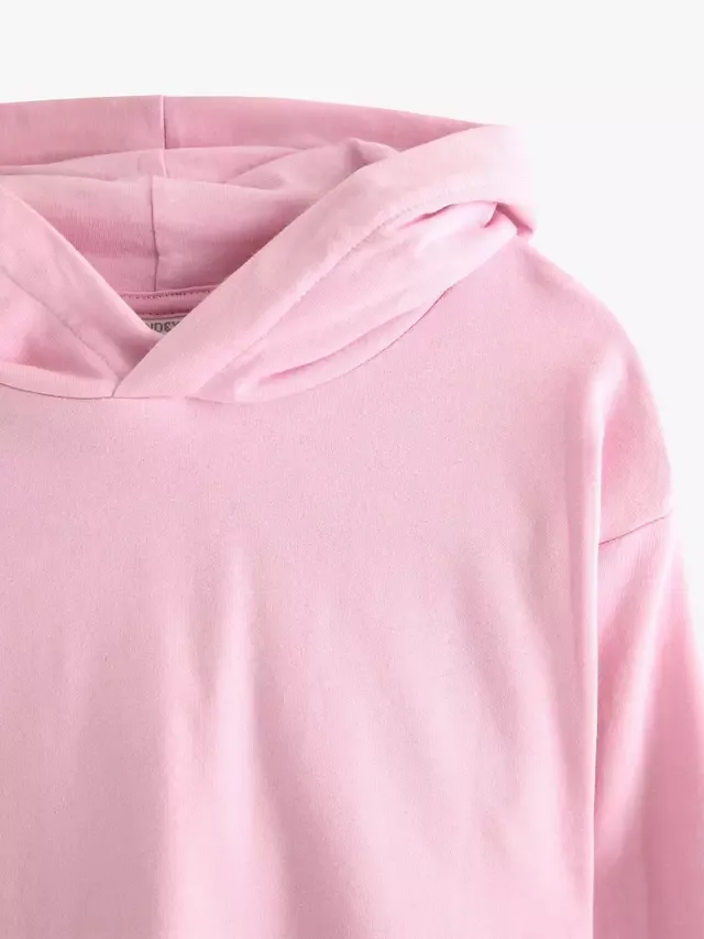 Детская толстовка из чистого хлопка Lindex, Light Pink — фото 3