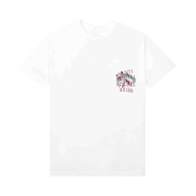 

Футболка Anti Social Social Club x Goodsmile Racing Virtual Echo Tee, White