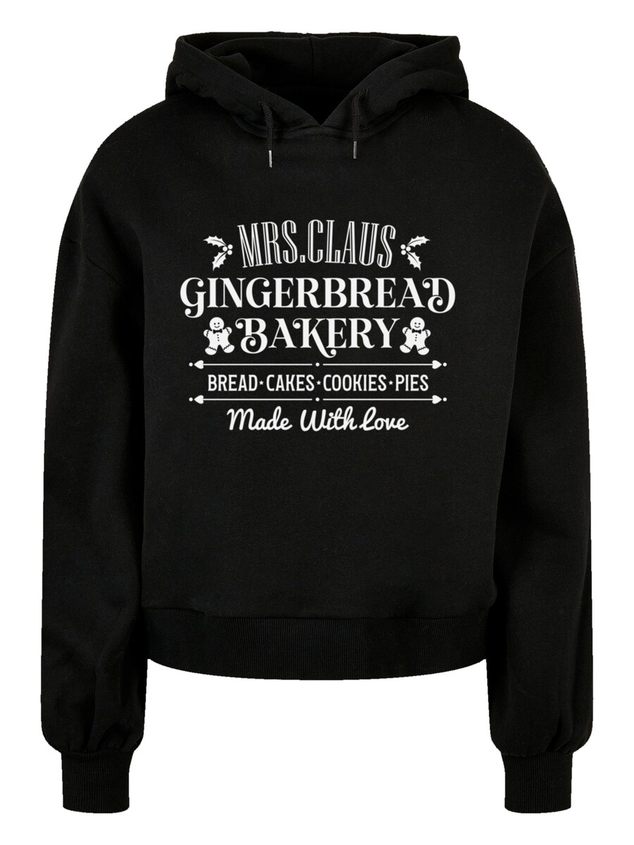 

Толстовка F4NT4STIC Santas Gingerbread Bakery Retro Christmas, Black