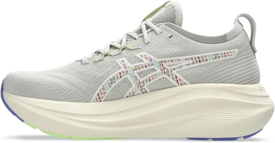 Мужские беговые кроссовки ASICS Gel-Nimbus 27, зеленый — фото 4