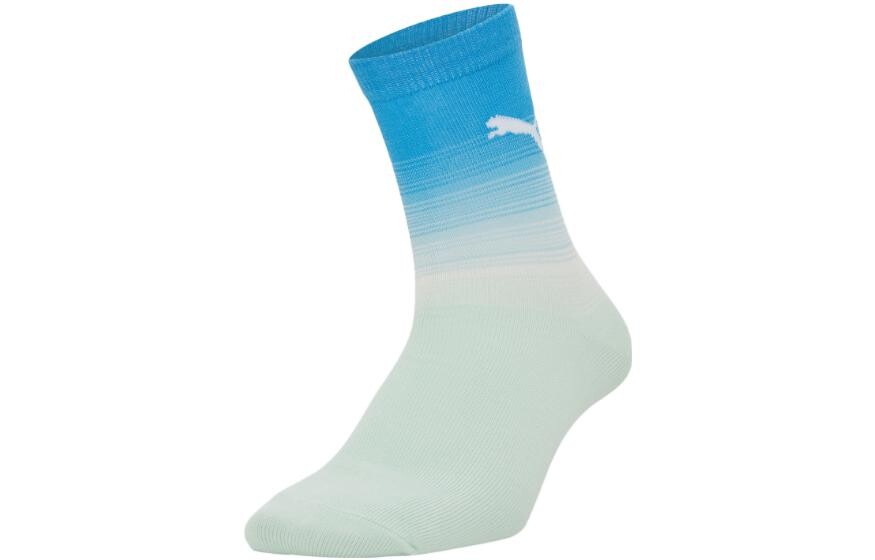 

Женские носки до середины икры Puma, цвет 1 double pack (blue green)