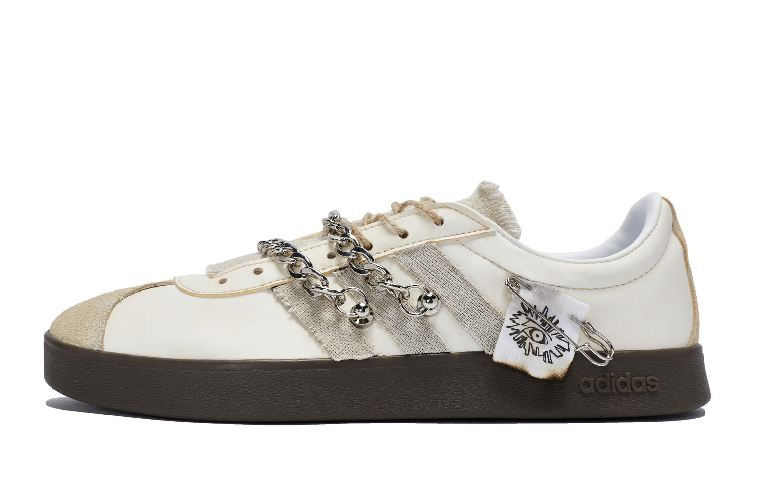 

Кроссовки adidas neo Skateboarding Shoes Unisex Low-top Camel, бежевый