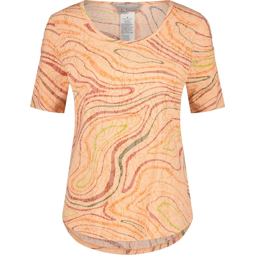 

Футболка с коротким рукавом Royal Robbins Featherweight Scoop, оранжевый
