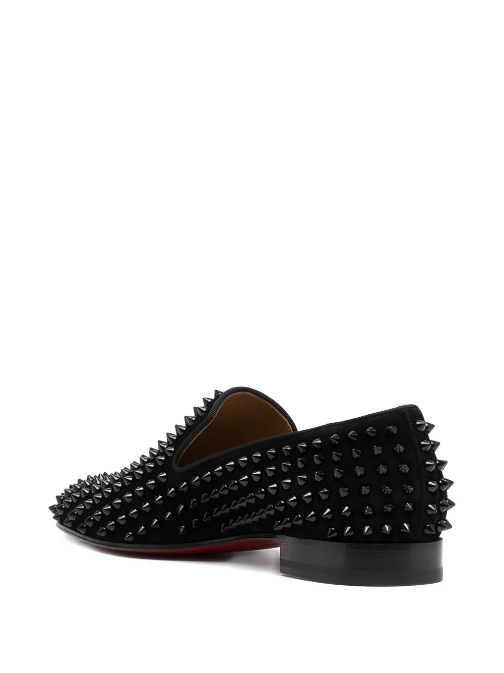 Лоферы 'Dandelion' с заклепками-шипами Christian Louboutin, черный — фото 4