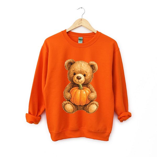 

Водолазка Watercolor pumpkin bear Simply Sage Market, Orange