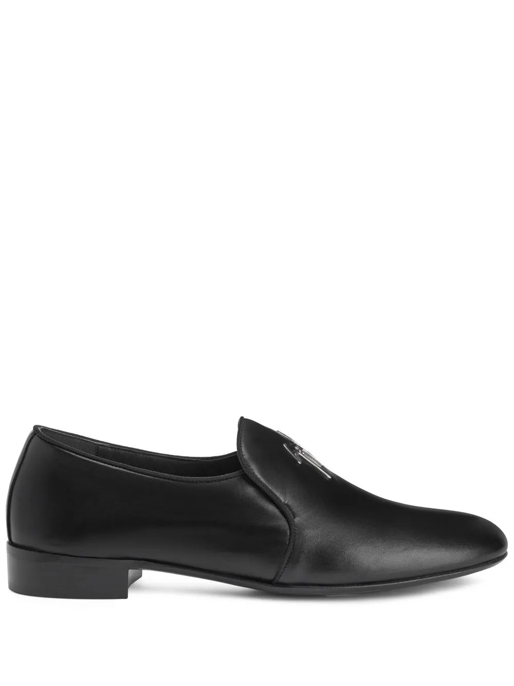 

Лоферы Fergus с логотипом Giuseppe Zanotti, черный