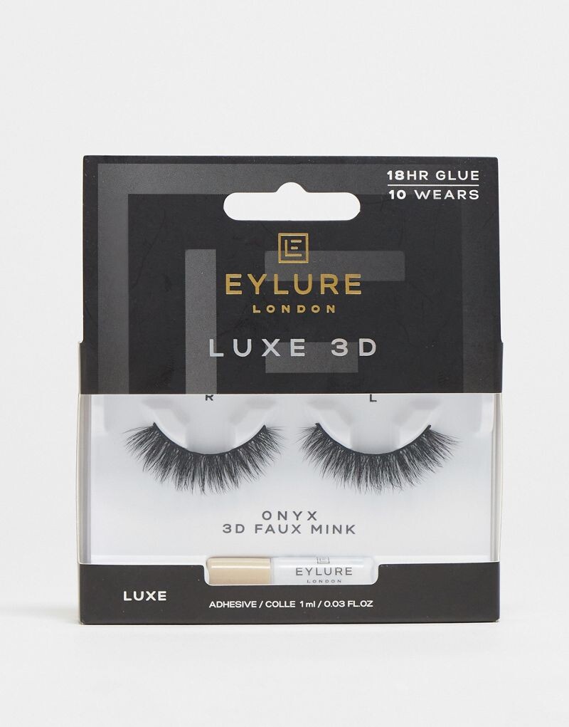 

Накладные ресницы Eylure Luxe 3D: Модель оникса, Negro