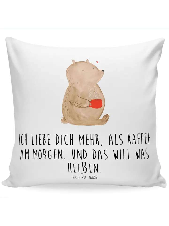 

Подушка Mr. & Mrs. Panda, белый