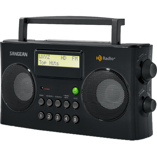 

Портативный радиоприемник Sangean HDR-16 AM/FM/HD Portable Radio HDR-16