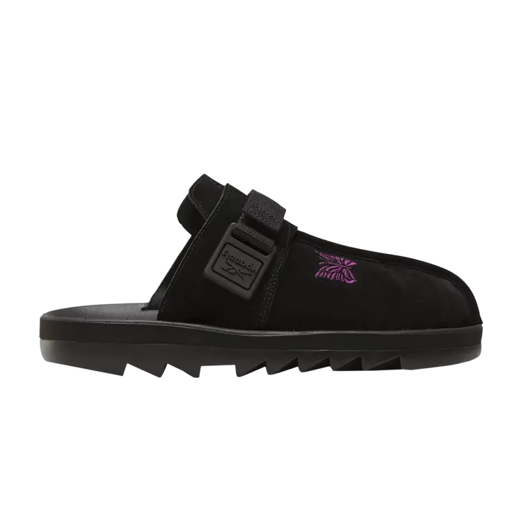 

Кроссовки Reebok Needles x Beatnik Slides, черный