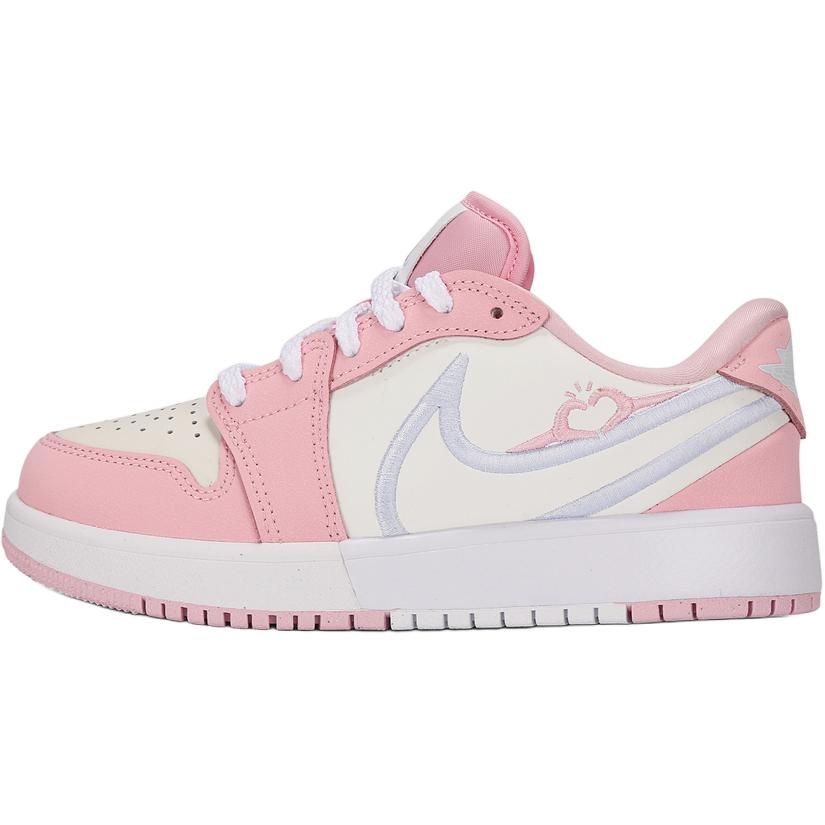

Jordan Air 1 Low top детские баскетбольные кроссовки Pink White Unisex