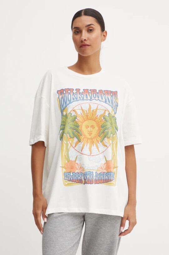 

Футболка «Наслаждайся путешествием» Billabong, белый