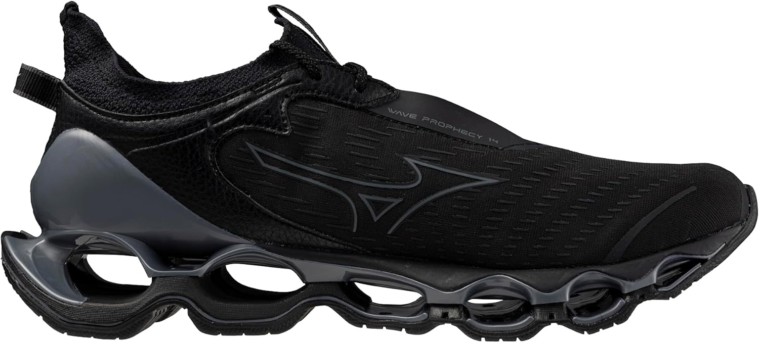 Мужские кроссовки для бега Mizuno Wave Prophecy 14, черный — фото 3