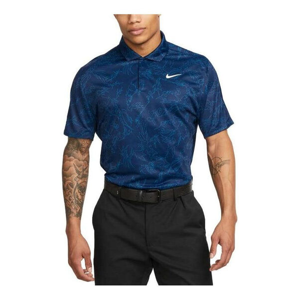 

Рубашка поло dri fit adv рубашка поло tiger woods Nike, синий