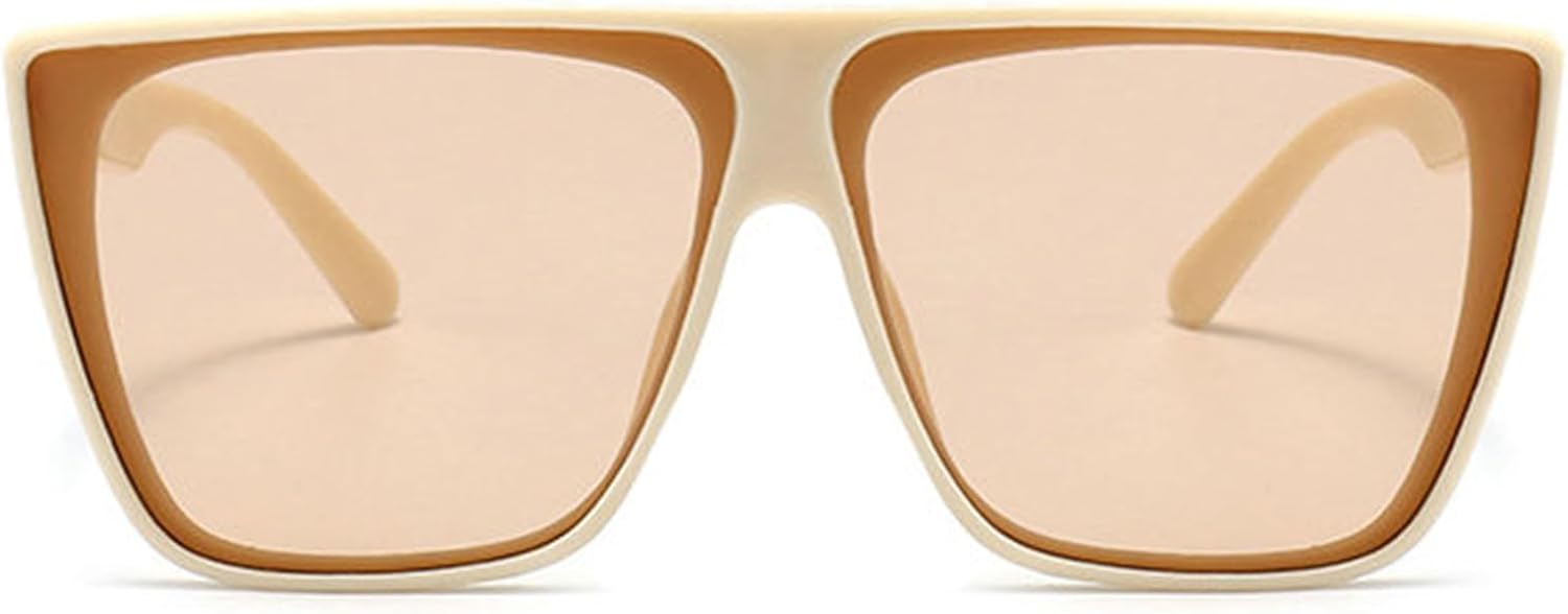 

Willochra — большие квадратные солнцезащитные очки для женщин, модные солнцезащитные очки-щитки с плоской верхней частью, винтажные солнцезащитные очки-щитки с градиентным переходом, C2