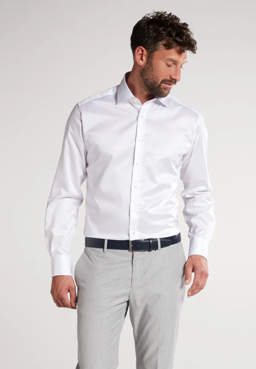 

Рубашка Eterna с длинными рукавами "MODERN FIT", белый