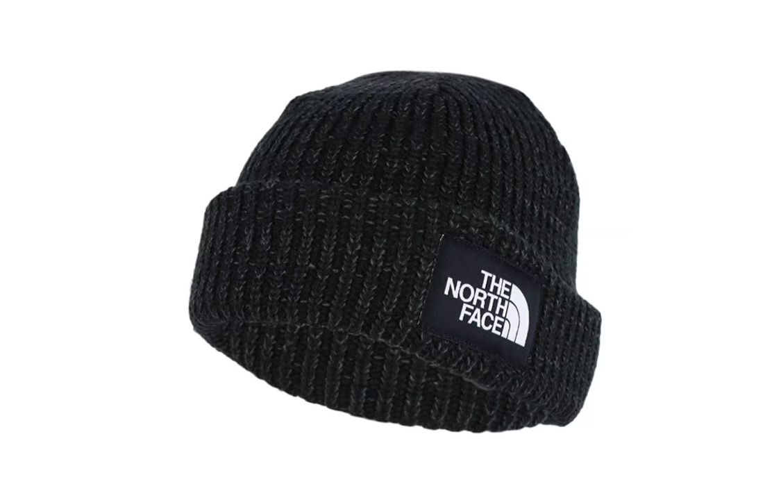 

THE NORTH FACE Шапка-бини из смеси акрила и хлопка с эластаном, унисекс, черная