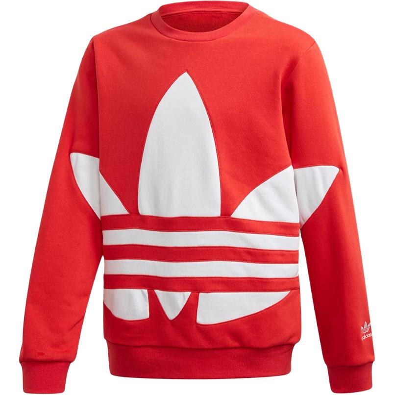 Adidas Originals Красная толстовка для подростков — фото 3