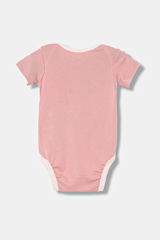 Детские хлопковые боди MINICATS Newborn 2-Pack Graphic Bodysuit Set INF 2-pack Puma, розовый — фото 3