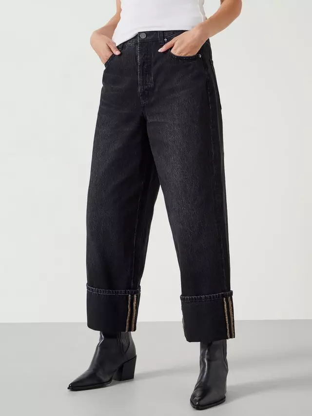 

Джинсы HUSH Mia Straight Leg, черный