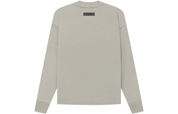 Футболка ss23 long sleeve tee 'seal' Fear Of God Essentials, серый — фото 2