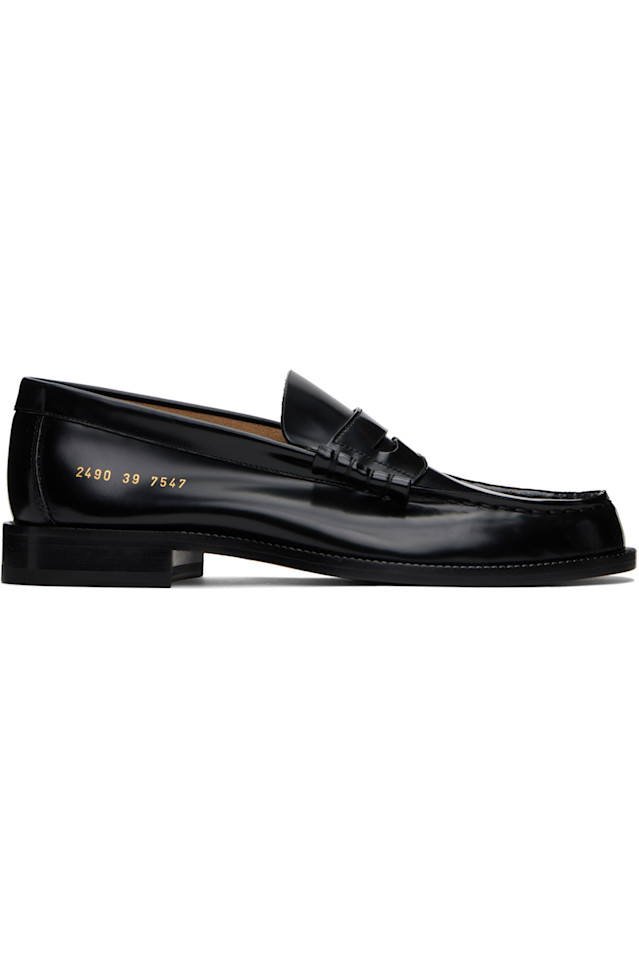 

Лоферы из гладкой кожи Common Projects, черный