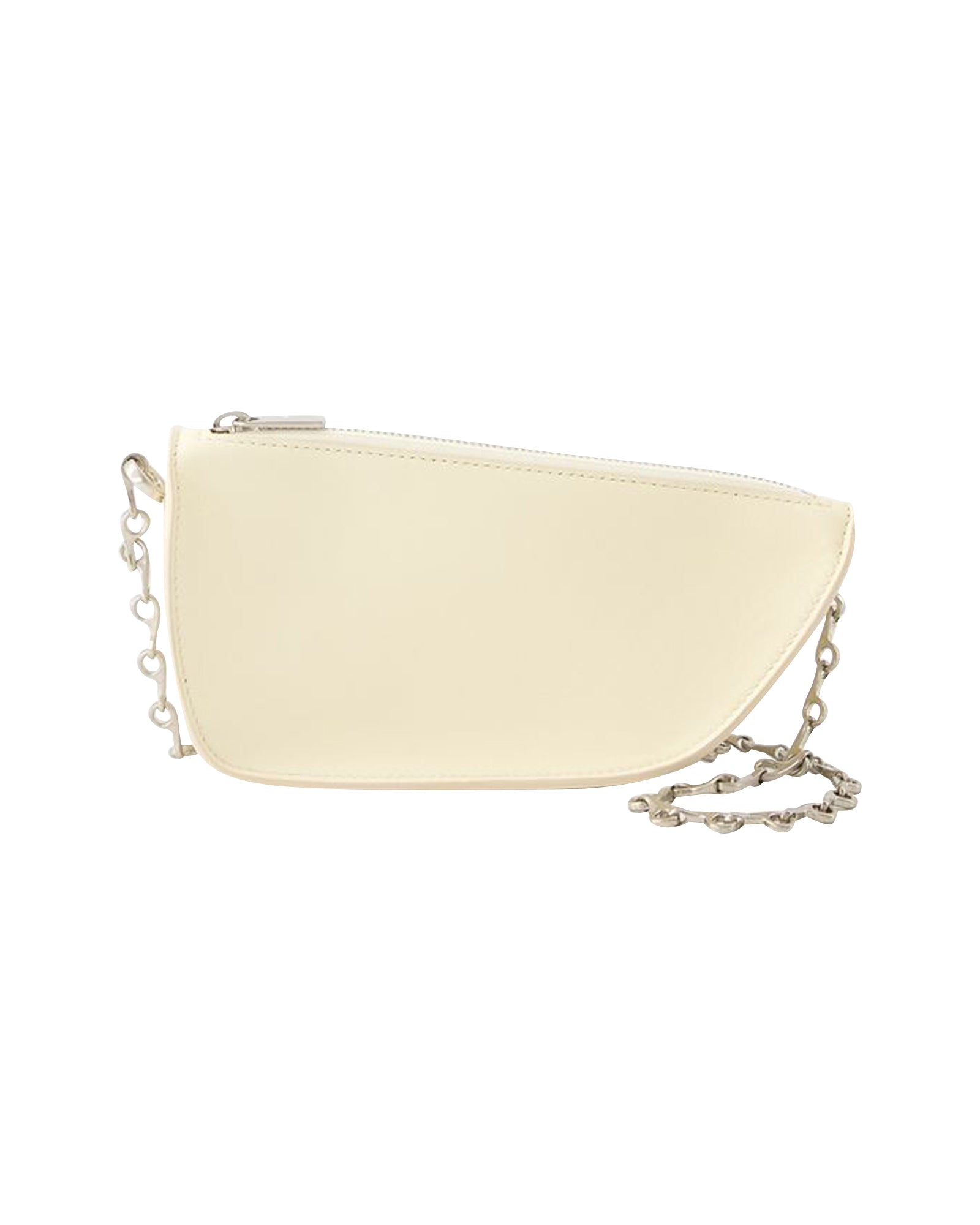 

Micro Shield Wallet On Chain - Burberry - Leather - Beige