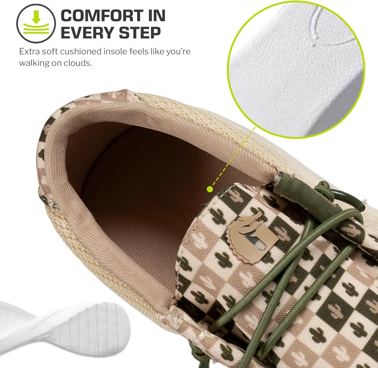 Мужские ботинки Gator Waders для кемпинга - дышащие лоферы без шнуровки - эластичные шнурки - сверхлегкая амортизация на весь день - удобная посадка — фото 3