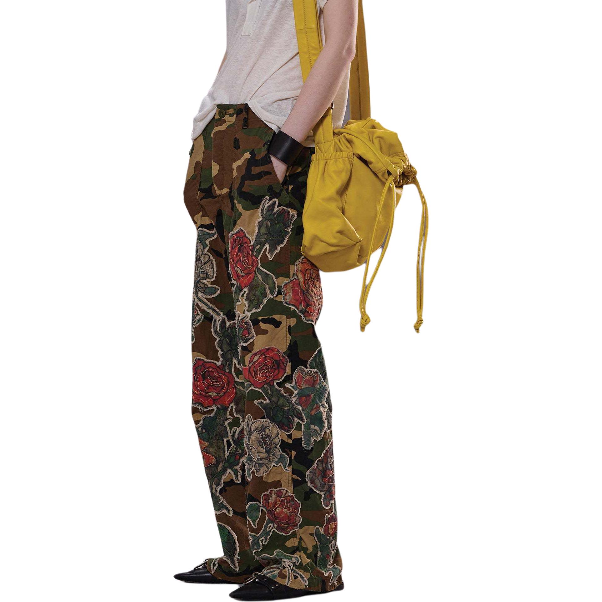 

Женские повседневные брюки разноцветные R13, мультиколор