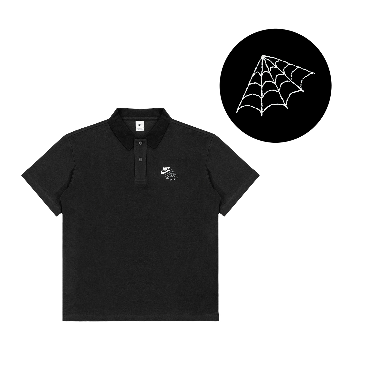 

Спортивная поло мужская Nike, черный