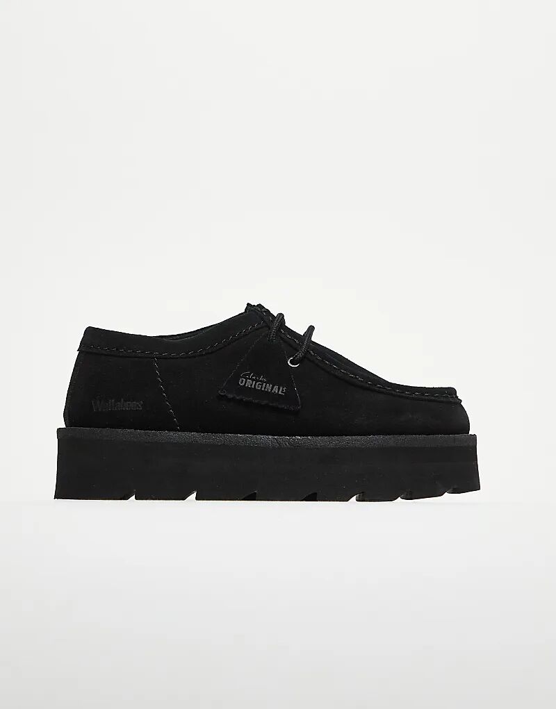 Кроссовки Clarks Originals Meare Walla черного цвета