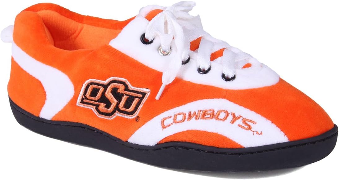 

Тапочки Comfy Feet NCAA для использования дома и на улице, Oklahoma State Cowboys