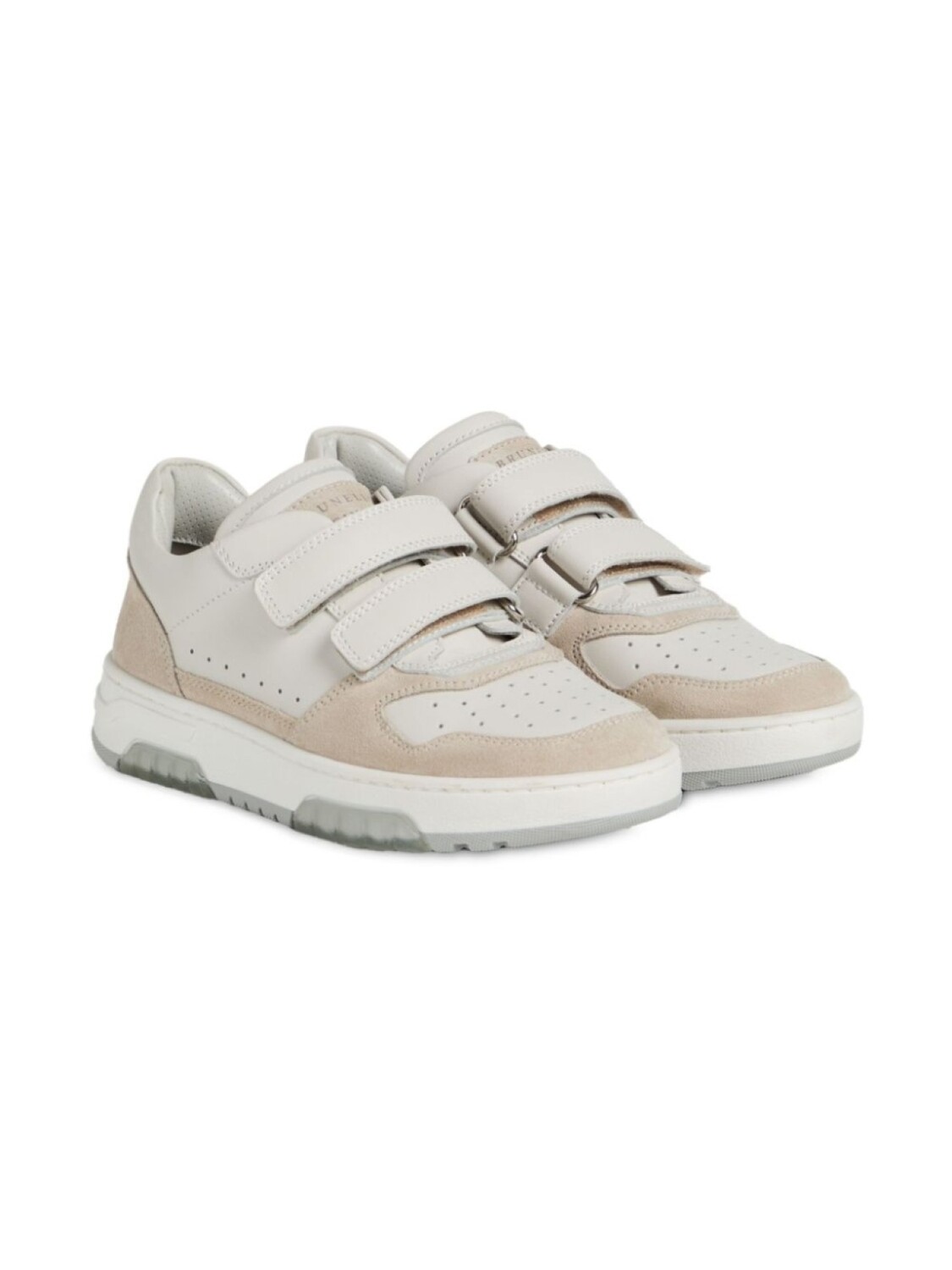 

Brunello Cucinelli Kids кроссовки со вставками, нейтральный