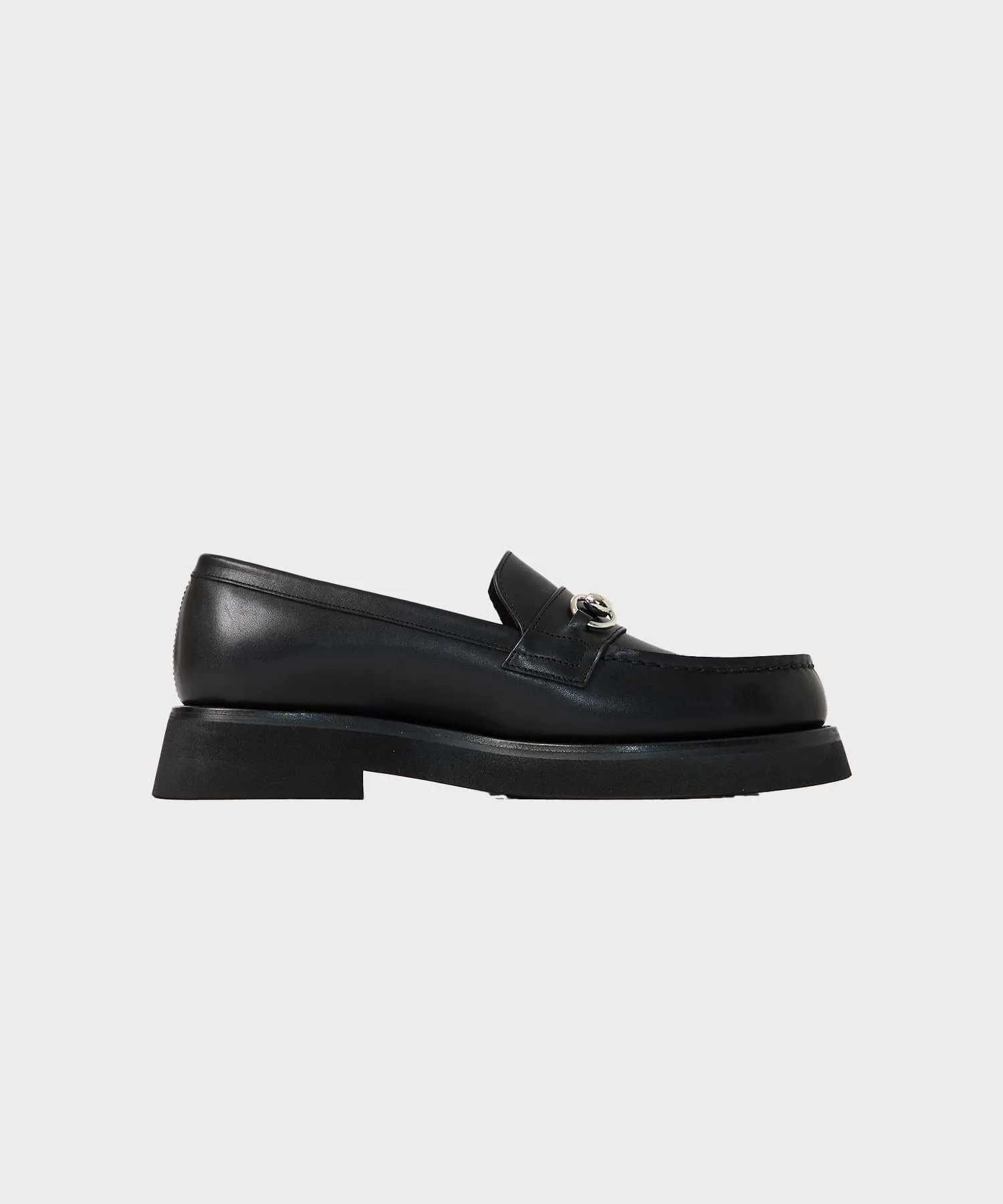 Мужские лоферы с подошвой HARDNESS 60 FT BIT LOAFER foot the coacher черные — фото 4