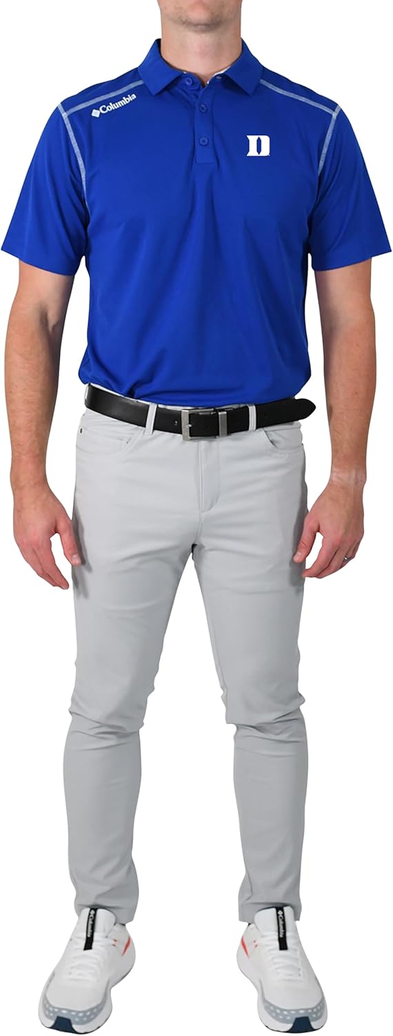 

Columbia Golf Duke Univ мужская поло Shotgun, Azul