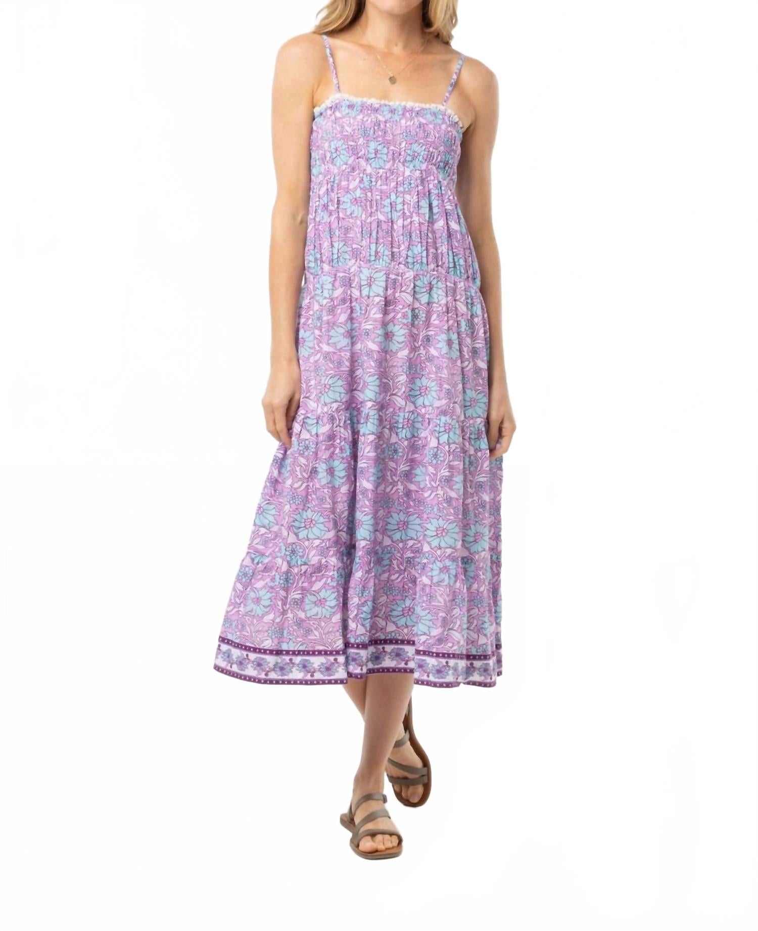 

Marissa Midi Dress In Multi Bindu