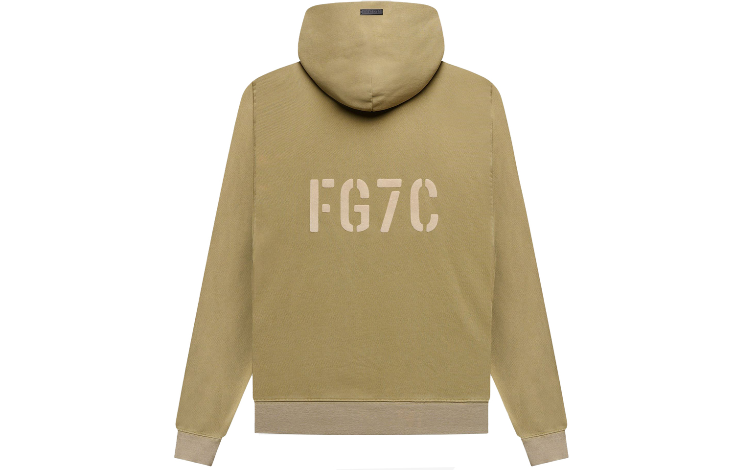 Седьмая Коллекция FG7C Худи Fear Of God, Винтажный Армейский Зеленый — фото 2