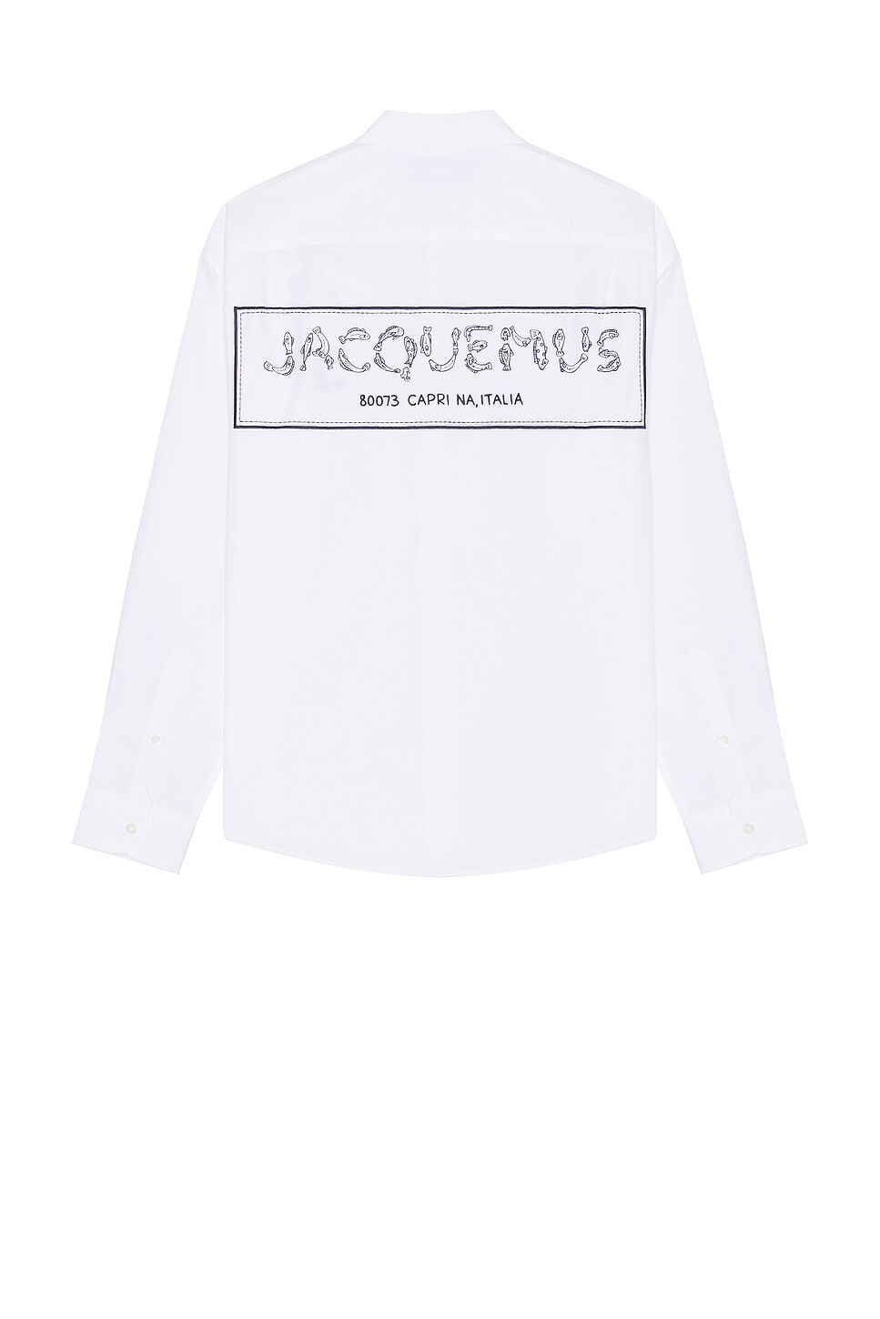 

Рубашка Саймона Jacquemus, цвет Print Logo Fish