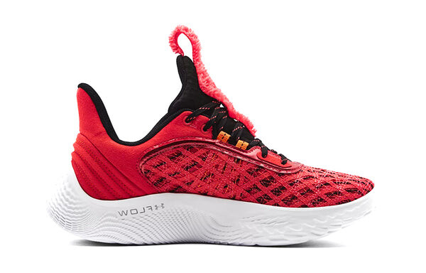 Кроссовки x sesame street curry flow 9 'elmo' Under Armour, красный — фото 2