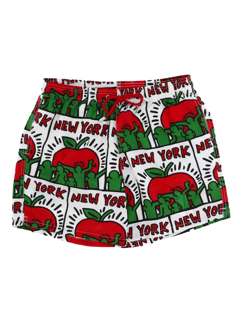 

Пляжная одежда с принтом Gustavia Mc2 Saint Barth, белый